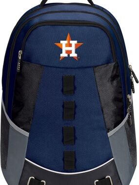 Northwest Navy Blue and Orange Houston Astros Backpack